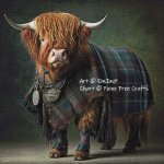 Fergus, the Tartan Highland Cow (image for) Fergus, the Tartan Highland Cow